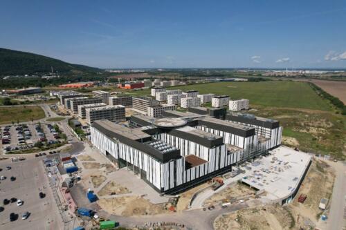 nemocnica novej generacie bory - stavba august 2021 20