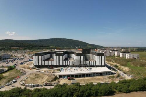 nemocnica novej generacie bory - stavba august 2021 24